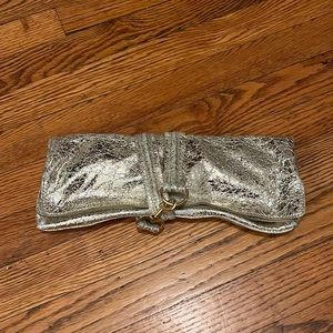 Yigal Azrouel Gold Clutch